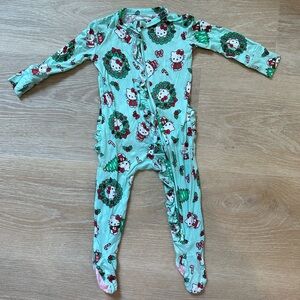 Posh Peanut Hello Kitty Christmas Footie 6-9